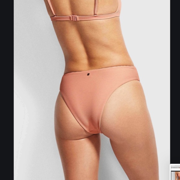 Seafolly Australia 2 high cut pant bikini bottoms - Picture 1 of 4